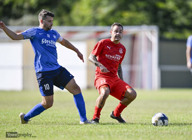 RSV Rothemann - FSV Thalau Florian Storch gegen Tobias Rehm