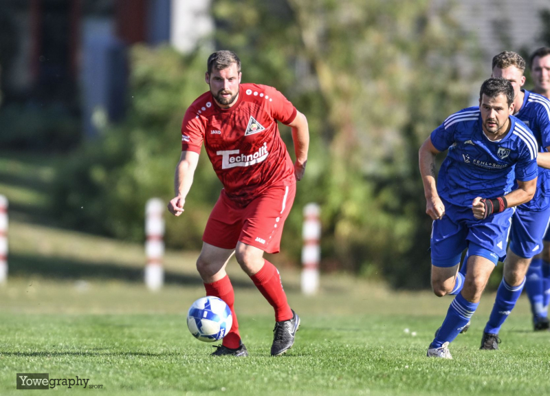 SV Großenlüder - SG Freiensteinau Pascal Strehl gegen Kevin Stribrny