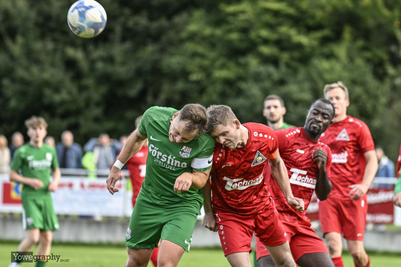 TSG Lütter - SV Großenlüder Konstantin Höhl gegen Felix Schlitzer
