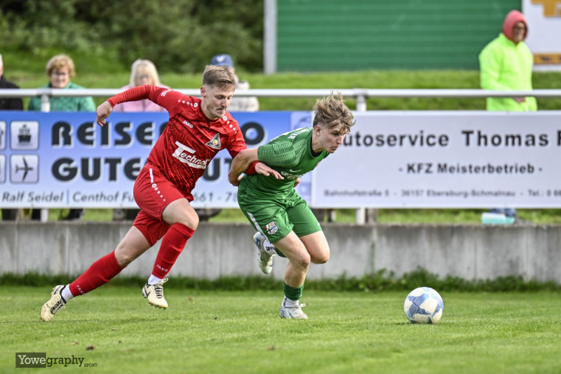 TSG Lütter - SV Großenlüder Noah Paszkiewicz gegen Kian Kreiß