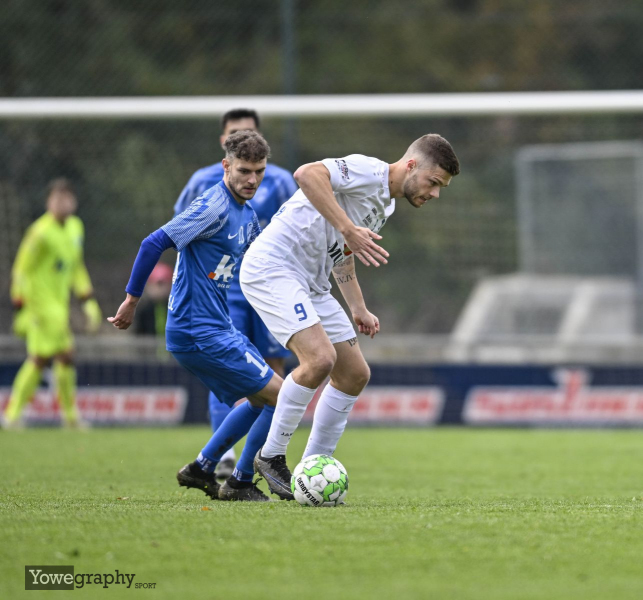 SV Flieden - FC Eichenzell: Jonas Hilgenberg gegen Marcel Ludwig