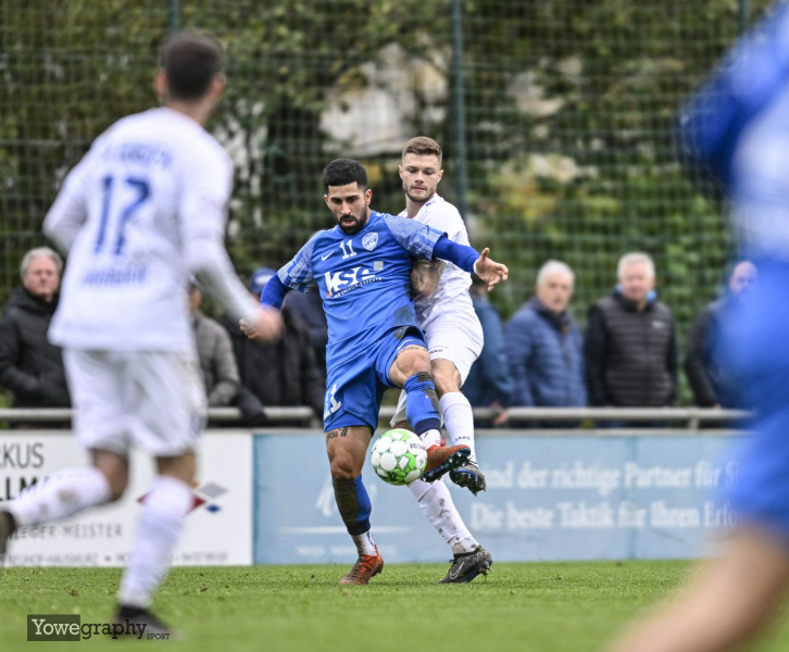 SV Flieden - FC Eichenzell: Ferhat Yildiz gegen Jonas Hilgenberg