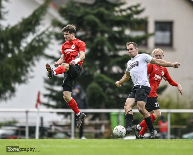 TSV Künzell - SG Elters Eckweisbach Schwarzbach: Moritz Kibler mit Maximilian Vilmer