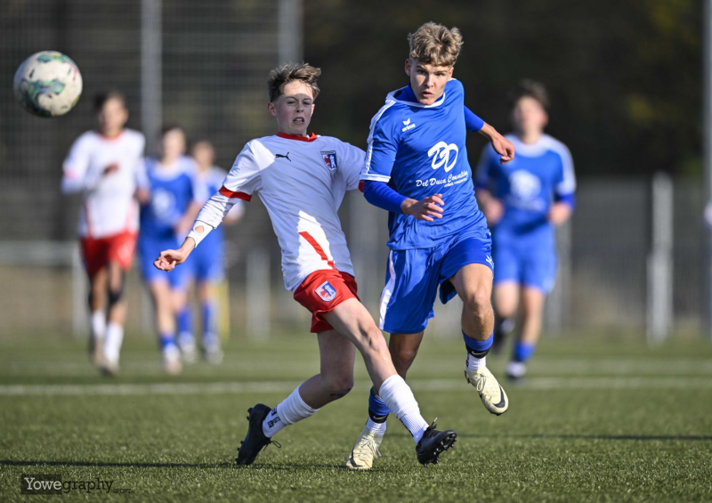 C-Junioren SG Barockstadt - JSG Flieden Schweben Paul Thomas Bayer gegen Ivan Dubchak