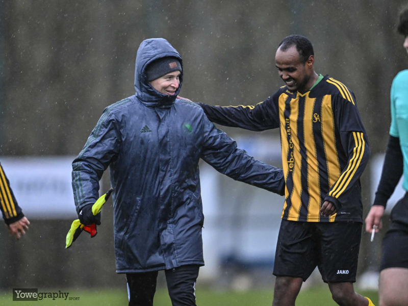 TSV Ufhausen - SG Asbach Hessen Hersfeld: Sören Bannert mit Duale Mahmud