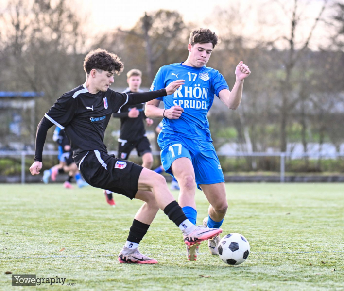 B-Jugend JFV Flieden Schweben - SG Barockstadt B1: Vincent Martin gegen Nelson Will
