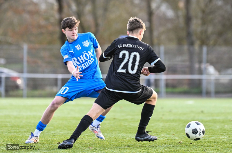 B-Jugend JFV Flieden Schweben - SG Barockstadt B1: Joel Herbert - Marlo Dimitroff
