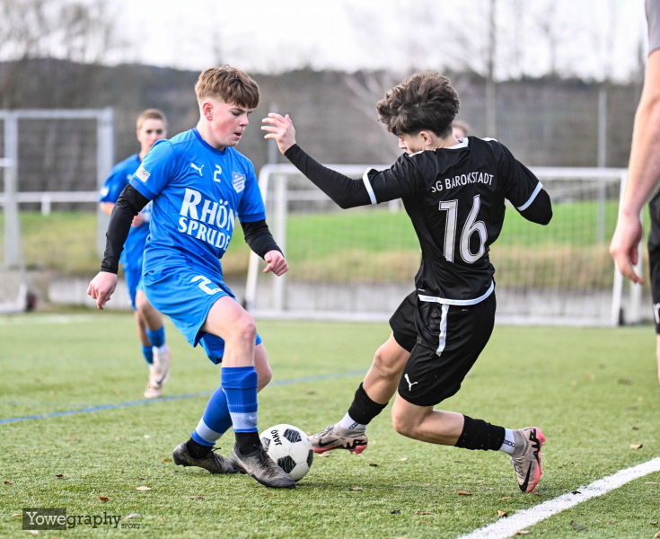 B-Jugend JFV Flieden Schweben - SG Barockstadt B1: Jakob Bagus - Vincent Martin