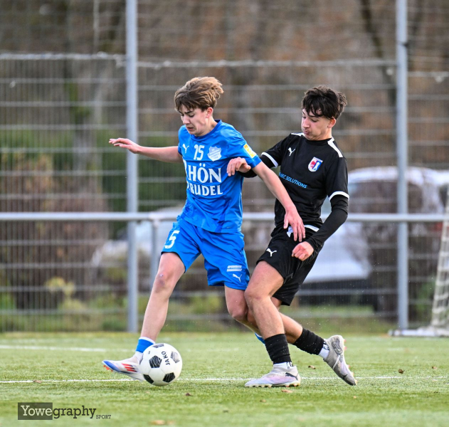 B-Jugend JFV Flieden Schweben - SG Barockstadt B1: Niels Hauf - Nikola Milosevic