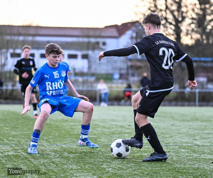 B-Jugend JFV Flieden Schweben - SG Barockstadt B1: Josias Schleicher - Marlo Dimitroff