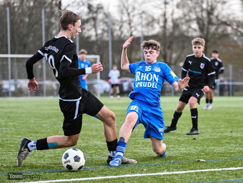 B-Jugend JFV Flieden Schweben - SG Barockstadt B1:  Luca Walter - Josias Schleicher