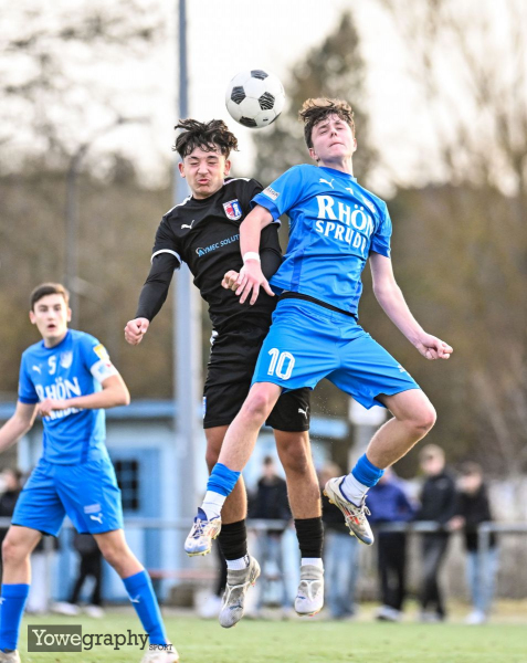 B-Jugend JFV Flieden Schweben - SG Barockstadt B1: Nikola Milosevic - Joel Herbert