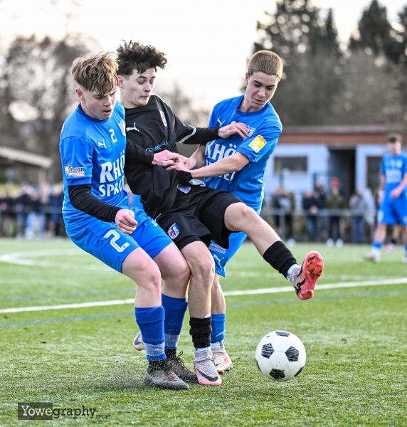 B-Jugend JFV Flieden Schweben - SG Barockstadt B1: Jakob Bagus - Vincent Martin - Eymen Tetik