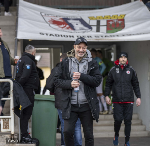 SG Barockstadt - Göppinger SV Trainer Göppingen Gianni Coveli
