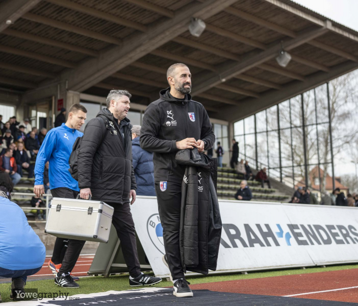 SG Barockstadt - Göppinger SV Trainer Daniyel Cimen