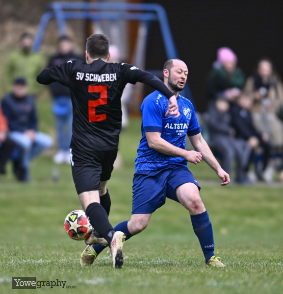 SG Rommerz - SV Schweben: Tom Heurich gegen Leon Achterling