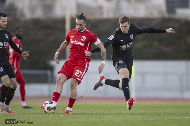 SG Barockstadt - Bahlinger SC: Hasan Pepic gegen Aaron Frey