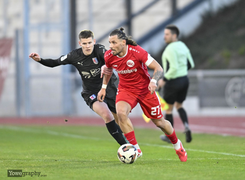 SG Barockstadt - Bahlinger SC: Hasan Pepic gegen Sebastian Schmitt