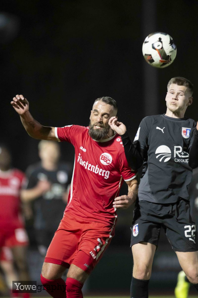 SG Barockstadt - Bahlinger SC: Yannick Häringer gegen Sebastian Schmitt