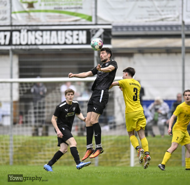 SG Rönshausen - SG Motten Kothen: Marvin Plummer gegen Pascal Seufert