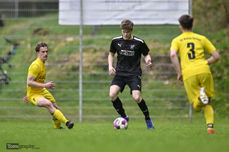 SG Rönshausen - SG Motten Kothen: Jonathan Mott gegen Bastian Hack