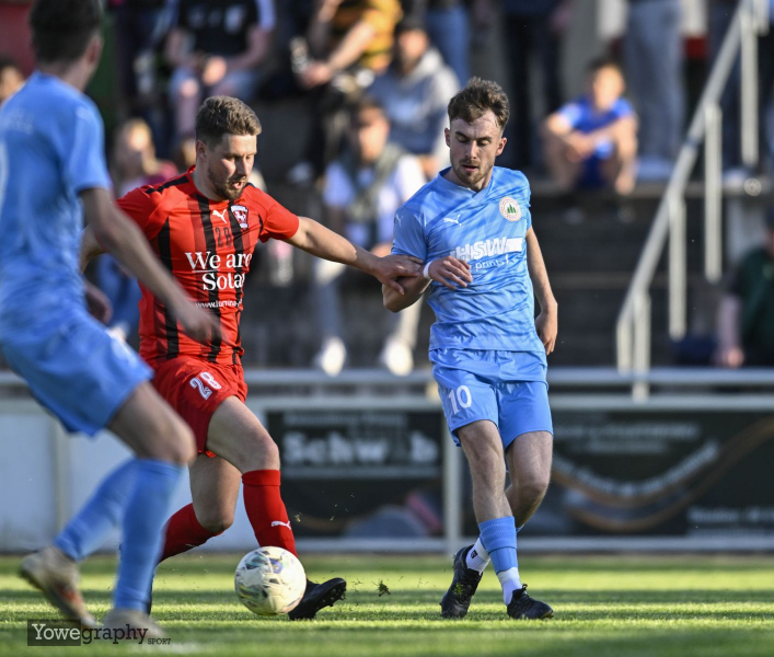 Pokal TSV Künzell - SG Bronnzell: Maximilian Balzer gegen Julian Parzeller