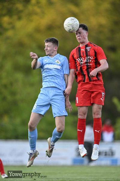 Pokal TSV Künzell - SG Bronnzell: Laurenz Hainze gegen Elias Hahl
