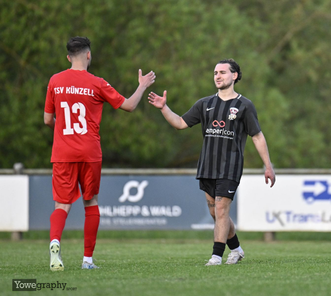 SG Bronnzell II - TSV Künzell II: Nico Baier gegen Aron Loui Jahn
