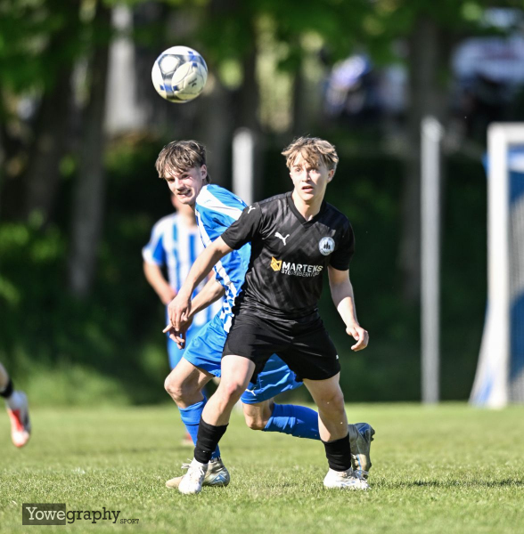 JSG Nüsttal Hofbieber Dammersbach - JSG Künzell: Aaron Vogler dahinter Philipp Fischer