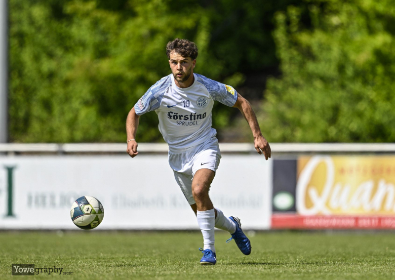 Hünfelder SV - TuS Hornau: Luca-Leonard Uth