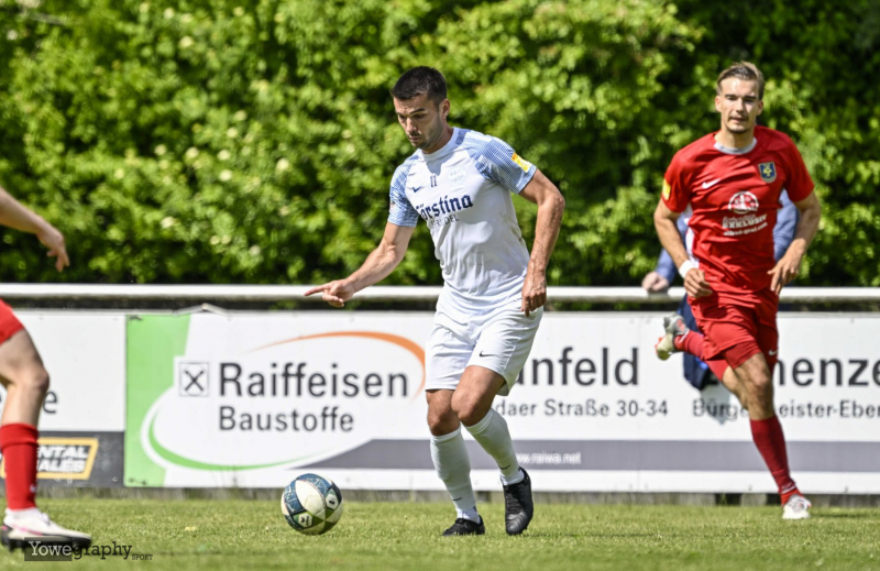 Hünfelder SV - TuS Hornau: Maximilian Fröhlich