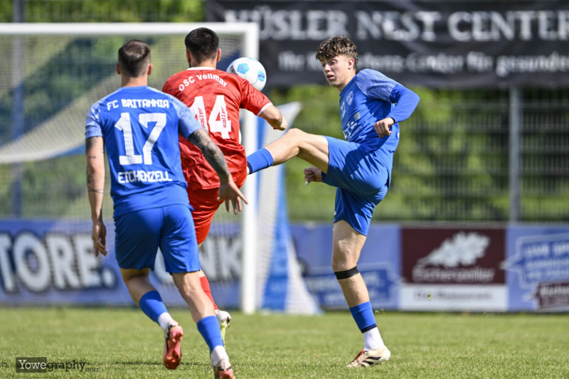 FC Eichenzell - OSC Vellmar: Eric Fröhlich