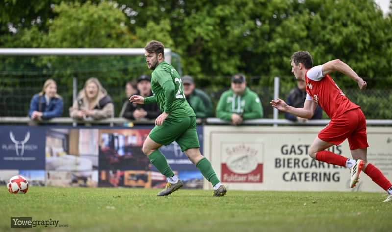SG Sickels II - Haimbacher SV: Florian Ertel gegen Philip Wess