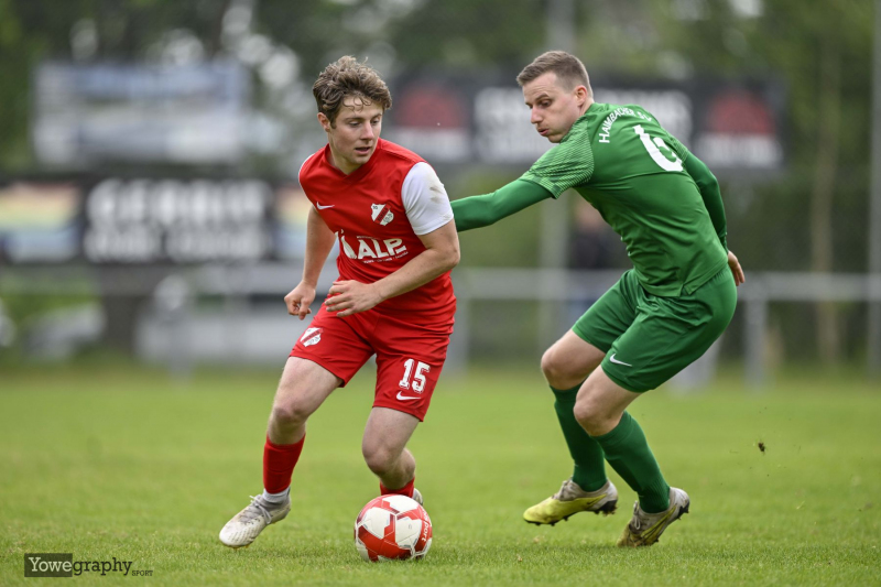 SG Sickels II - Haimbacher SV: Julian Heins gegen Tim Mielitz