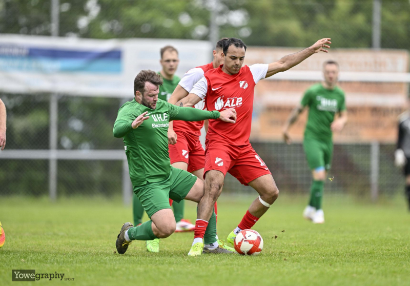 SG Sickels II - Haimbacher SV: Florian Ertel gegen Tiago Queiros