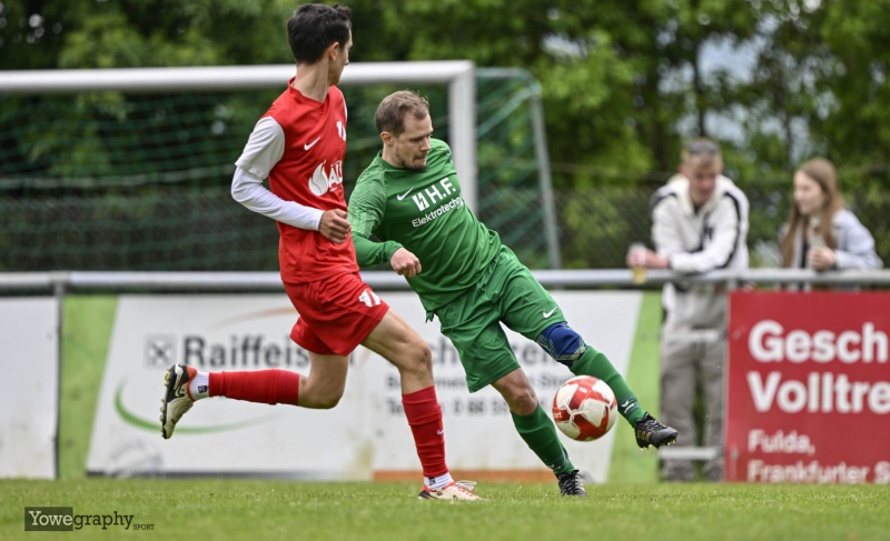 SG Sickels II - Haimbacher SV: Benedikt Böhning
