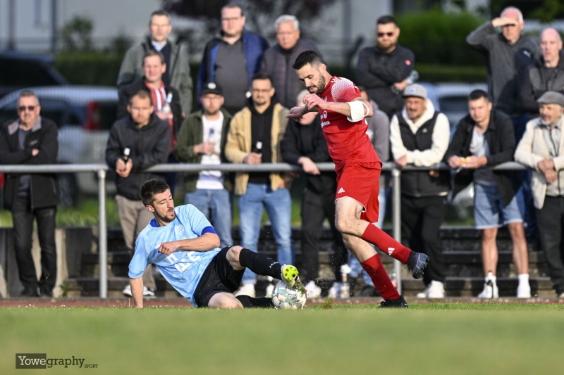 SG Schlüchtern - SG Oberzell Züntersbach: Sascha Rumpeltes gegen Simon Ankert