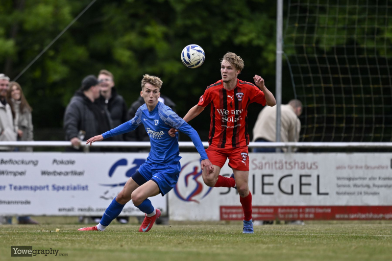 SG Eiterfeld Leimbach - SG Bronnzell: Boas Kümmel gegen Josh Lilly