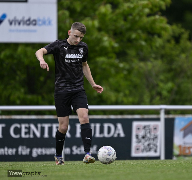 TSV Künzell - SV Großenlüder: Laurenz Heinze