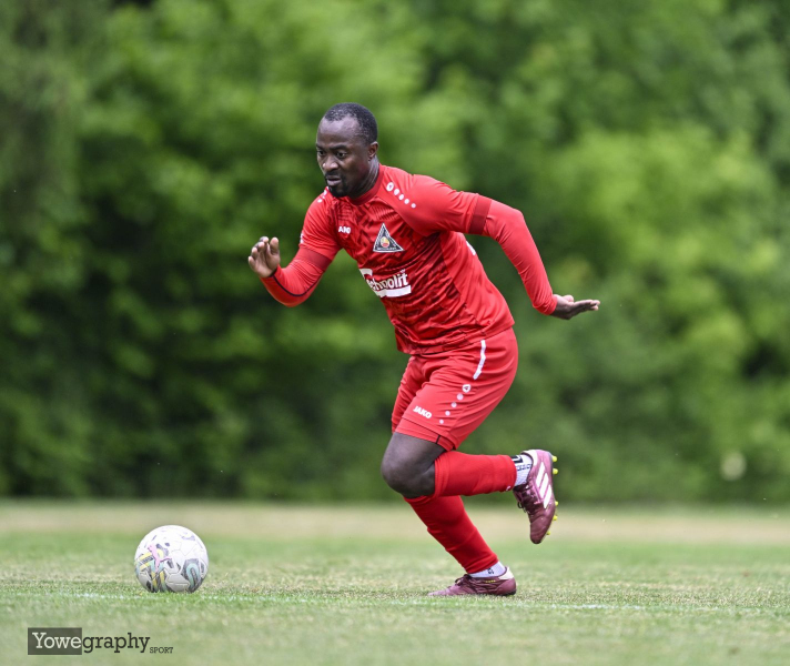 TSV Künzell - SV Großenlüder: Roger Mouangue Mouangue