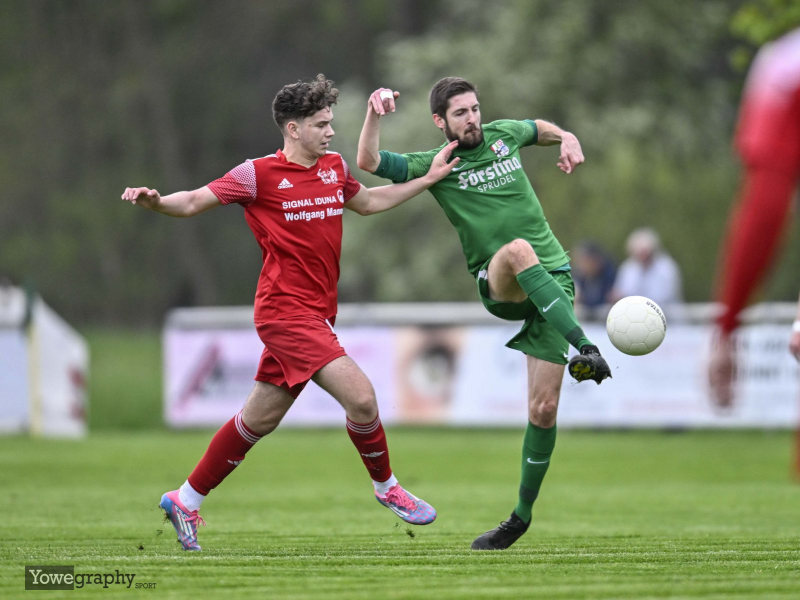 TSG Lütter - SG Oberzell: Nico Jäckel gegen Daniel Nüchter