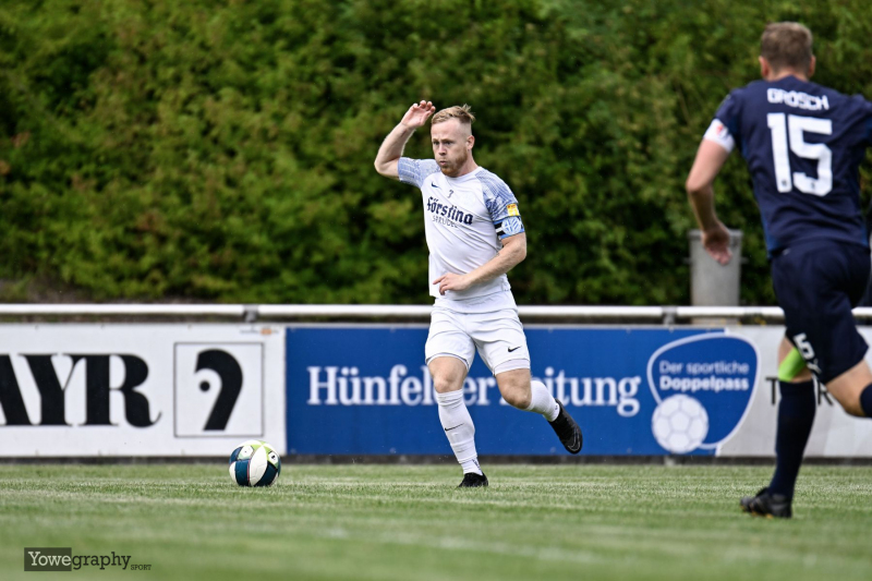 Hünfelder SV - SG Barockstadt: Marcel Dücker