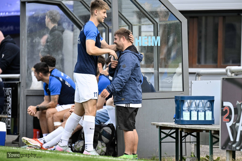 Hünfelder SV - SG Barockstadt: Aaron Gadermann