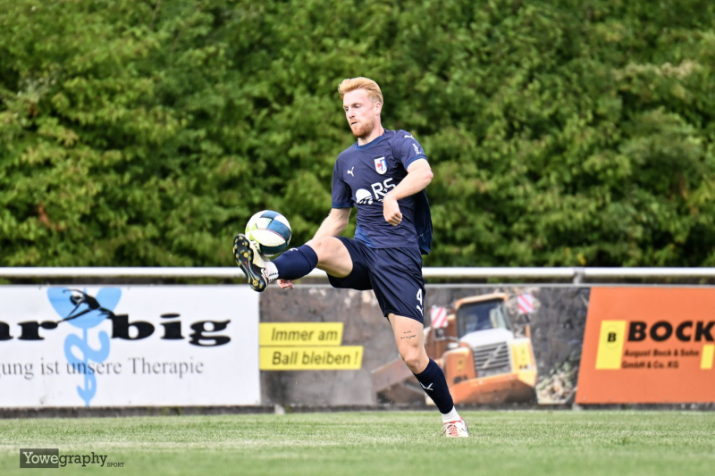 Hünfelder SV - SG Barockstadt: Milian Habermehl