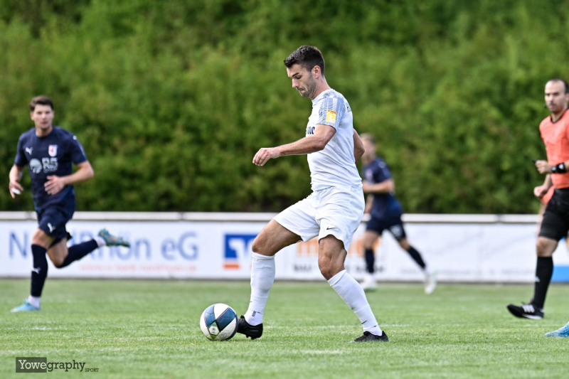Hünfelder SV - SG Barockstadt: Maximilian Fröhlich