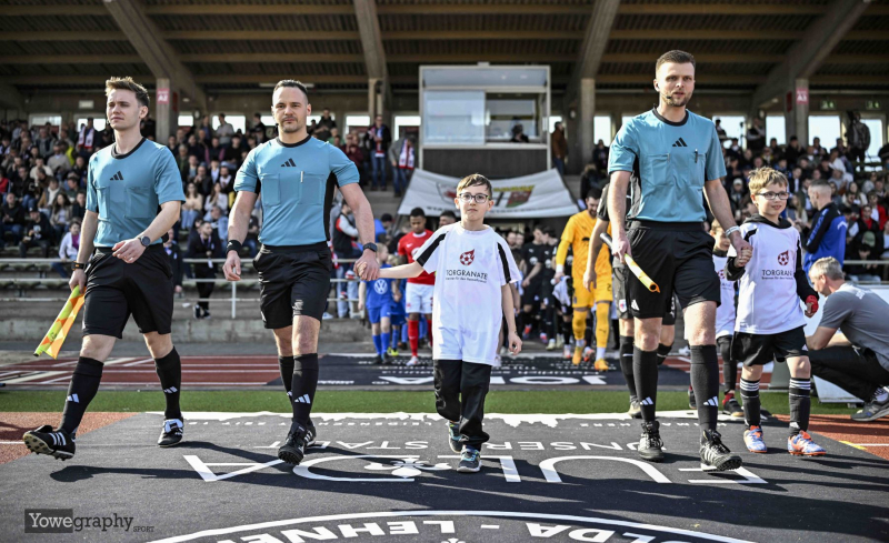 SG Barockstadt - Offenbacher Kickers: SR Veron Besiri, Jan-Hagen Engel, Matthias Munkler