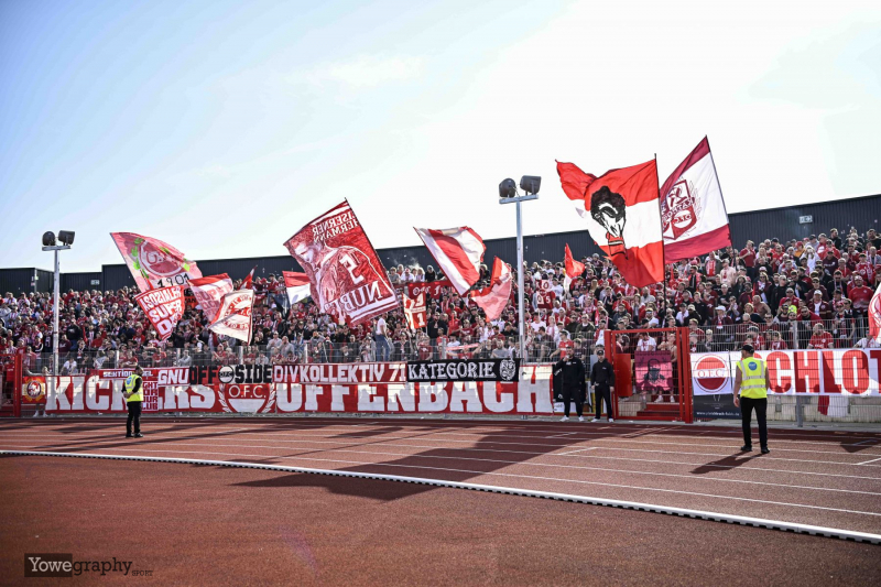 SG Barockstadt - Offenbacher Kickers: OFC Fans Zuschauer