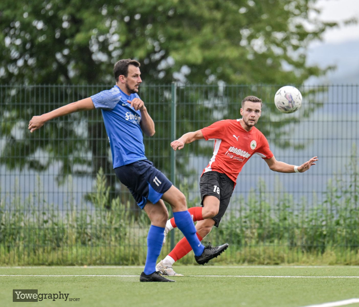 TSV Künzell - FSV Thalau: Thomas Weichlein gegen Marcel Huder