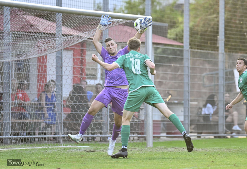 FV Horas - SG Edelzell Engelhelms: Marcel Meinecke gegen Jan Felix Jacobi