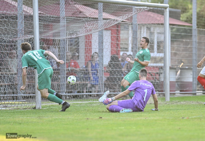 FV Horas - SG Edelzell Engelhelms: Marcel Meinecke gegen Jan Felix Jacobi